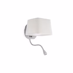 Faro 29935, Surface, 1 ampoule(s), E27, IP20, Blanc