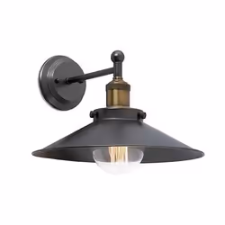 Faro 65133, Surface, 1 ampoule(s), E27, IP20, Noir