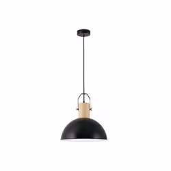 Faro 68561, Noir, Métal, Bois, IP20, I, E27, 25 W