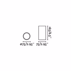 Faro 64199 éclairage de plafond Noir