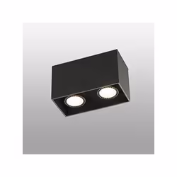 Faro 63273, 2 ampoule(s), GU10, IP20, Noir