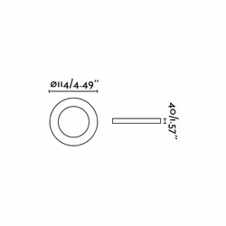 Faro 43401 éclairage de plafond Blanc GU10