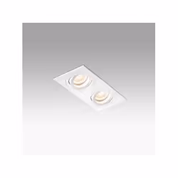 Faro 43397, 2 ampoule(s), GU10, IP20, Blanc
