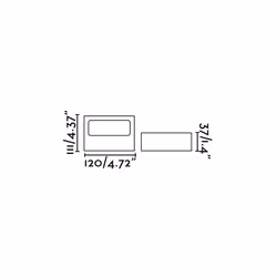 Faro 71388 éclairage extérieur Éclairage mural extérieur 6 W