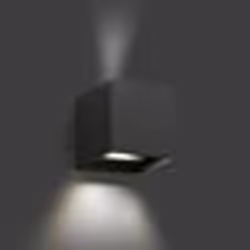 Faro 70637, Éclairage mural extérieur, Aluminium, IP54, I, 6 W, 95 lm