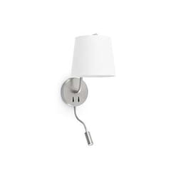 Faro 29331 éclairage mural Nickel E27 20 W