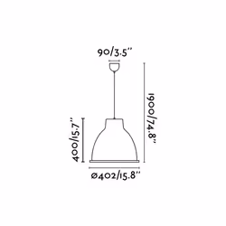 Faro 68562, Gris, Acier, IP20, I, E27, 60 W