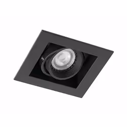 Faro 3020402, 1 ampoule(s), GU10, IP23, Noir