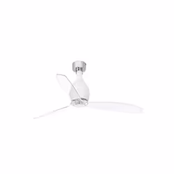 Faro 32025, Ventilateur à lame domestique, Transparent, Blanc, Plafond, 128 cm, IP20, I