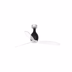 Faro 32027, Ventilateur à lame domestique, Noir, Transparent, Plafond, 128 cm, IP20, I