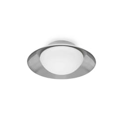 Faro SIDE éclairage de plafond Nickel, Blanc G9