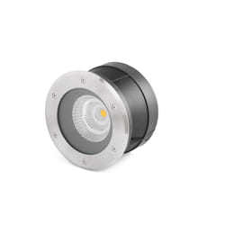 Faro SURIA-24 Spot lumineux encastrable Acier inoxydable Ampoule(s) non remplaçable(s) LED