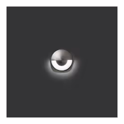 Faro KANE-1 Spot lumineux encastrable Noir, Nickel Ampoule(s) non remplaçable(s) LED