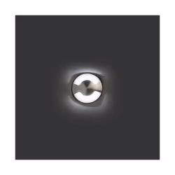 Faro KANE-2 Spot lumineux encastrable Noir, Acier inoxydable Ampoule(s) non remplaçable(s) LED
