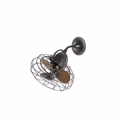 Faro 33715, Ventilateur à lame domestique, Marron, Plafond, 43 cm, IP20, I