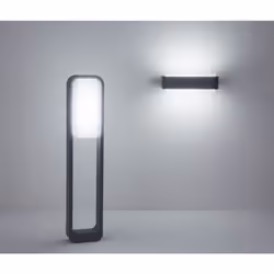 Faro STICKER Éclairage mural extérieur Ampoule(s) non remplaçable(s) LED Noir, Blanc