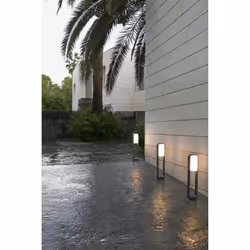 Faro STICKER Éclairage de plancher extérieur Ampoule(s) non remplaçable(s) LED Noir, Gris