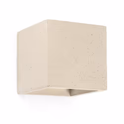 Faro KAMEN, Surface, Carré, 1 ampoule(s), G9, IP20, Beige