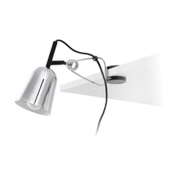 Faro STUDIO lampe de table E14 LED Noir, Chrome, Blanc