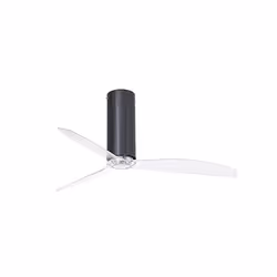 Faro 32035, Ventilateur à lame domestique, Noir, Transparent, Plafond, 128 cm, IP20, I