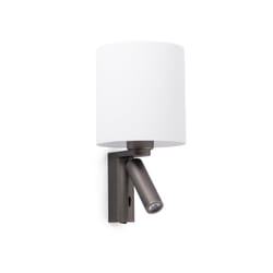 Faro ROB Bronze, Blanc Adapté à une utilisation à l'intérieur Ampoule(s) non remplaçable(s) 3 W