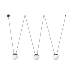 Faro 28376-3L éclairage en suspension E27 20 W Gris