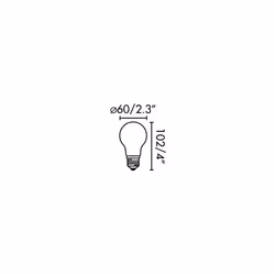 Faro 17486 ampoule LED 8 W E27