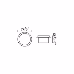 Faro 70265 éclairage extérieur 3 W