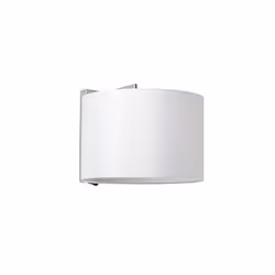 Faro 62706, Surface, 1 ampoule(s), E27, IP20, Chrome, Blanc