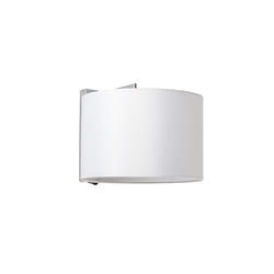 Faro 62706 éclairage mural Chrome, Blanc E27 60 W