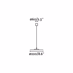 Faro 64224 éclairage en suspension 4,5 W LED Laiton