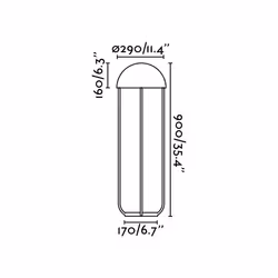 Faro 24521, Home office, Noir, IP20, Métal, II, 6 W