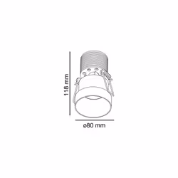 Faro 2150301 éclairage de plafond Blanc