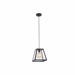 Faro 65082, Noir, Verre, Métal, IP20, I, 1 ampoule(s), E27