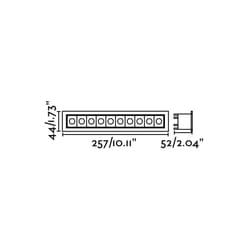 Faro 43703 éclairage de plafond Noir LED A