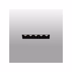 Faro 43706, 5 ampoule(s), LED, 1050 lm, IP20, Noir