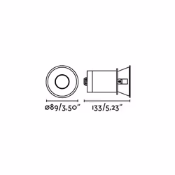 Faro 2101401 éclairage de plafond Blanc GU10