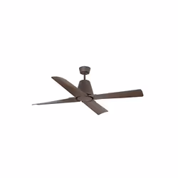 Faro 33490, Ventilateur à lame domestique, Marron, Plafond, 130 cm, IP44, I