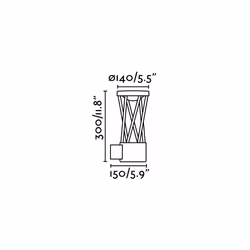 Faro 71285 éclairage extérieur Éclairage mural extérieur 10 W