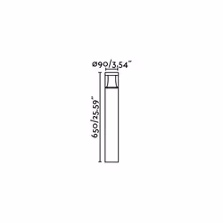 Faro 71299 éclairage extérieur Piedestal extérieur/Lampadaire 10 W - Vue supplémentaire 2