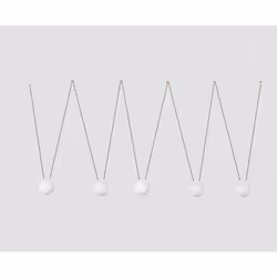 Faro 28209-5L, Support flexible, Blanc, Blanc, Polycarbonate (PC), Bois, IP20, II