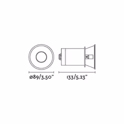 Faro 2101402 éclairage de plafond Noir GU10