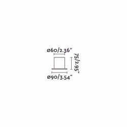 Faro 62169 lampe de table E27 15 W LED Noir