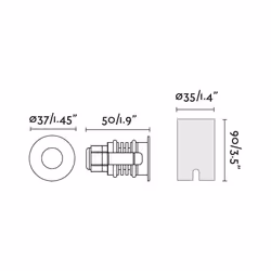 Faro 70735 éclairage extérieur Éclairage au sol extérieur 2 W