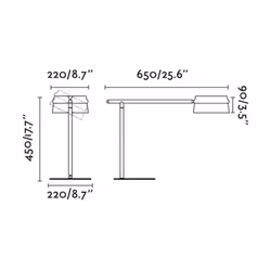 Faro 29398 lampe de table 6 W LED