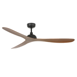 Faro 33447 ventilateur Noir, Bois