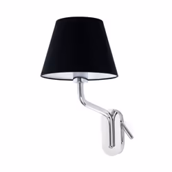 Faro 24007-12, Surface, E27, IP20, Noir, Chrome