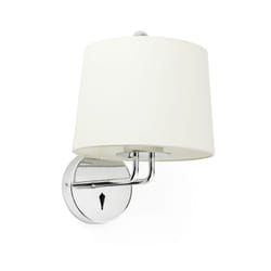 Faro 24031-01 éclairage mural Chrome, Blanc E27 15 W