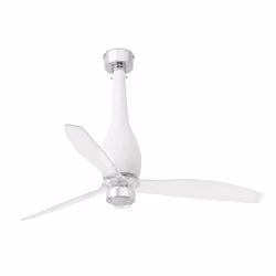 Faro 32001-9, Ventilateur à lame domestique, Transparent, Blanc, Plafond, 128 cm, IP20, I