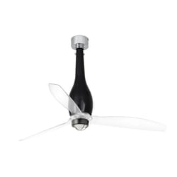 Faro 32002-10 ventilateur Noir, Transparent